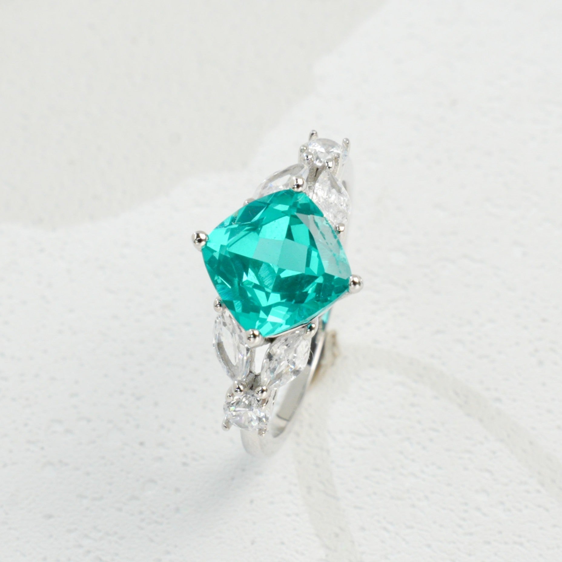 Paraiba Sparkle Ring