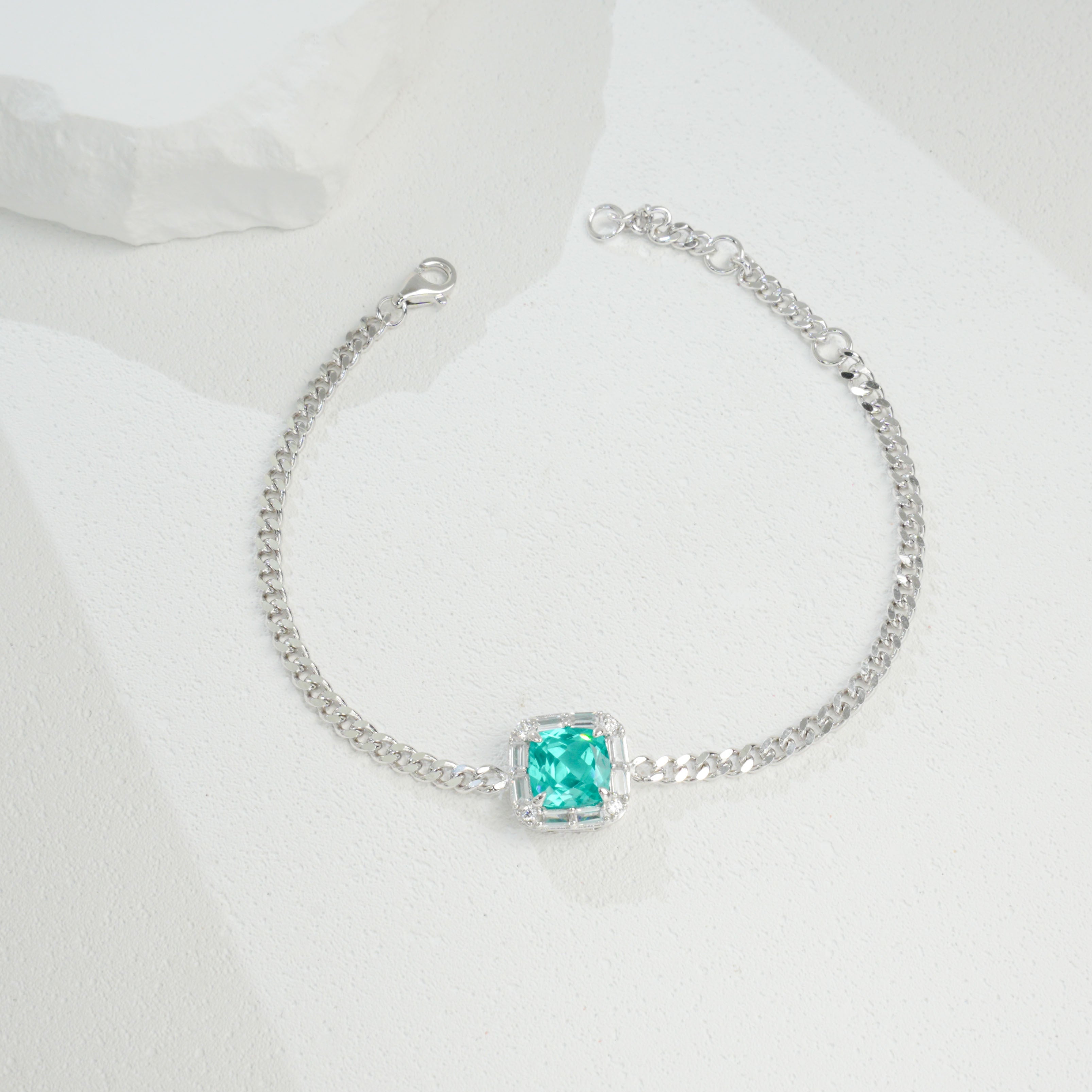Ocean Hue Paraiba Bracelet