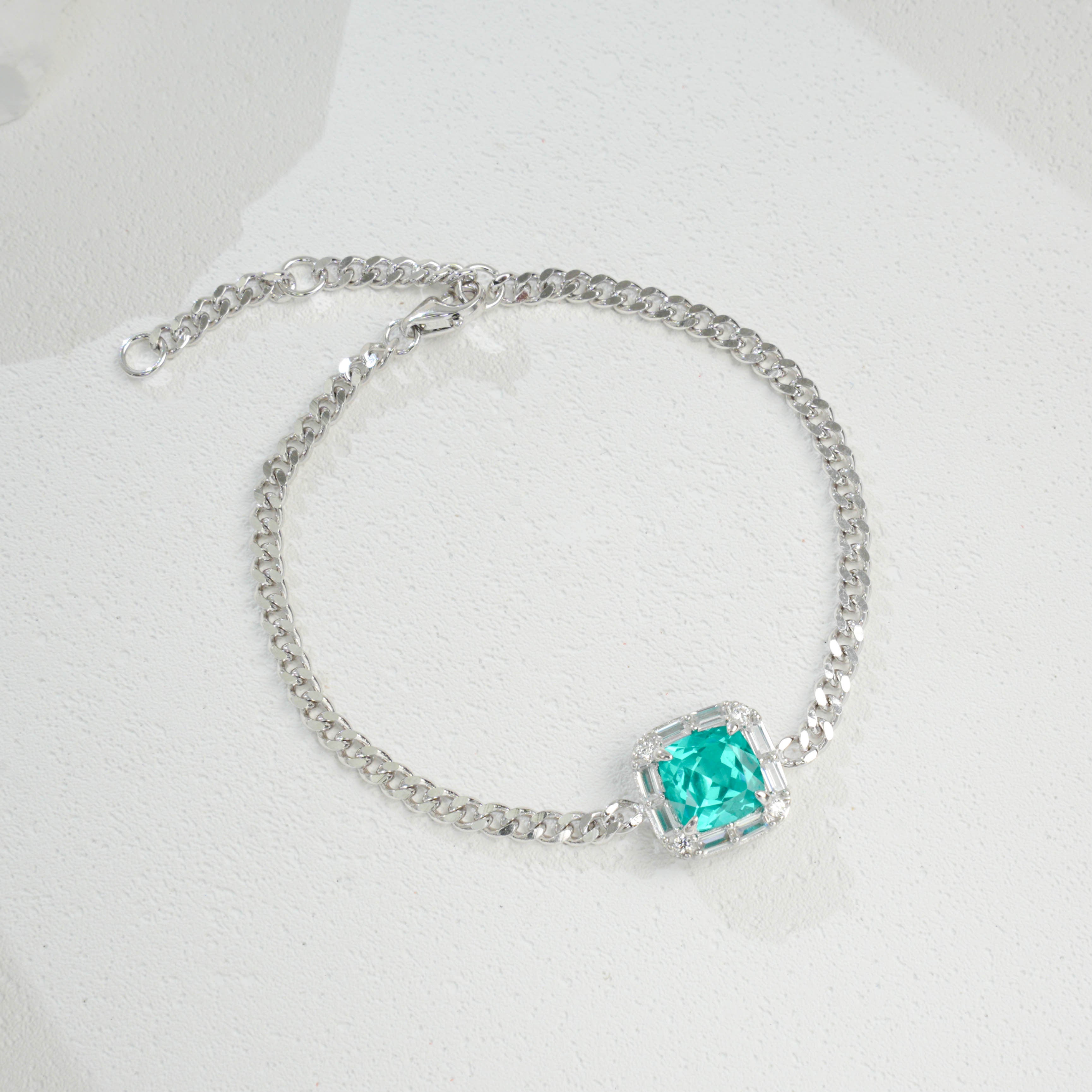 Ocean Hue Paraiba Bracelet