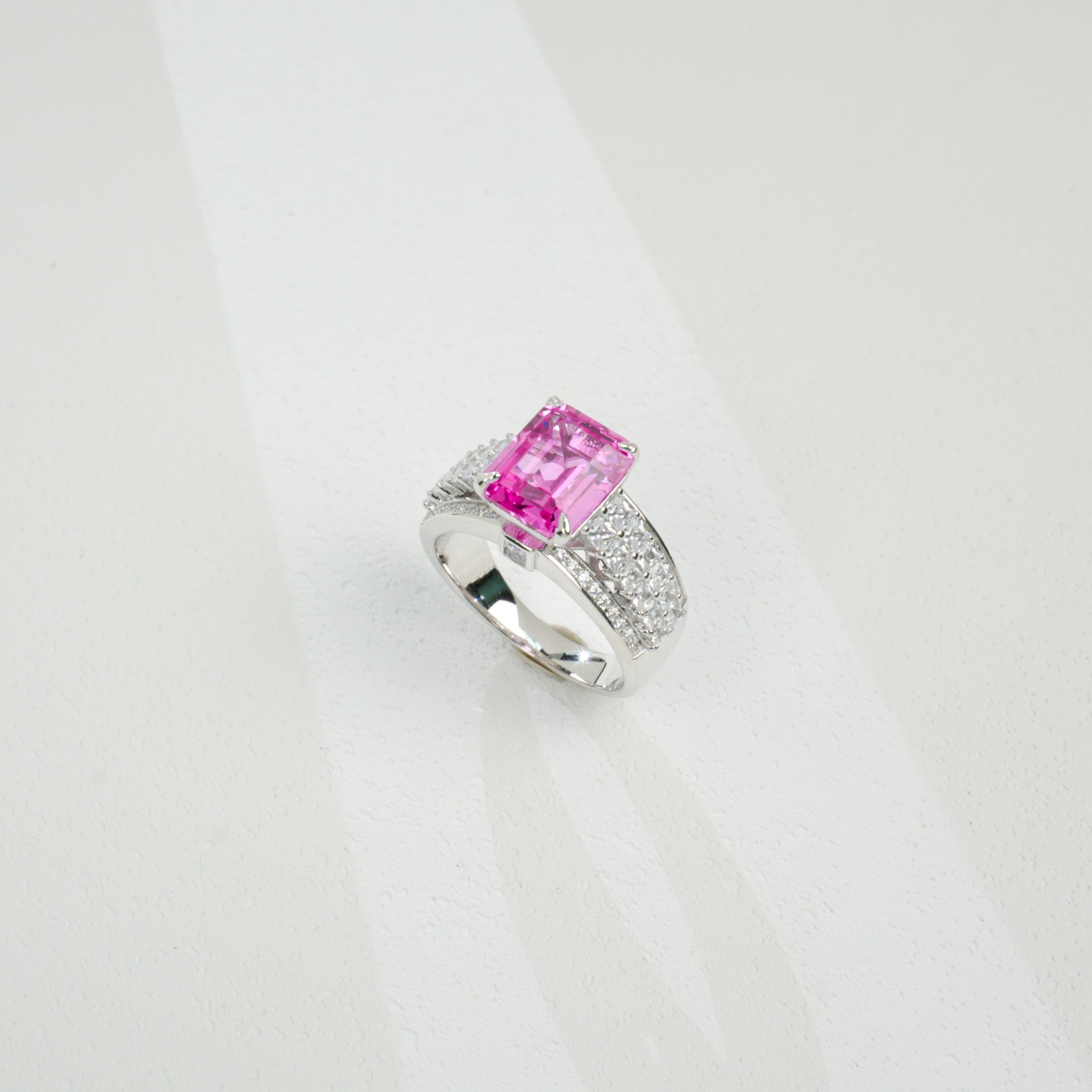 Pink Sapphire Ring