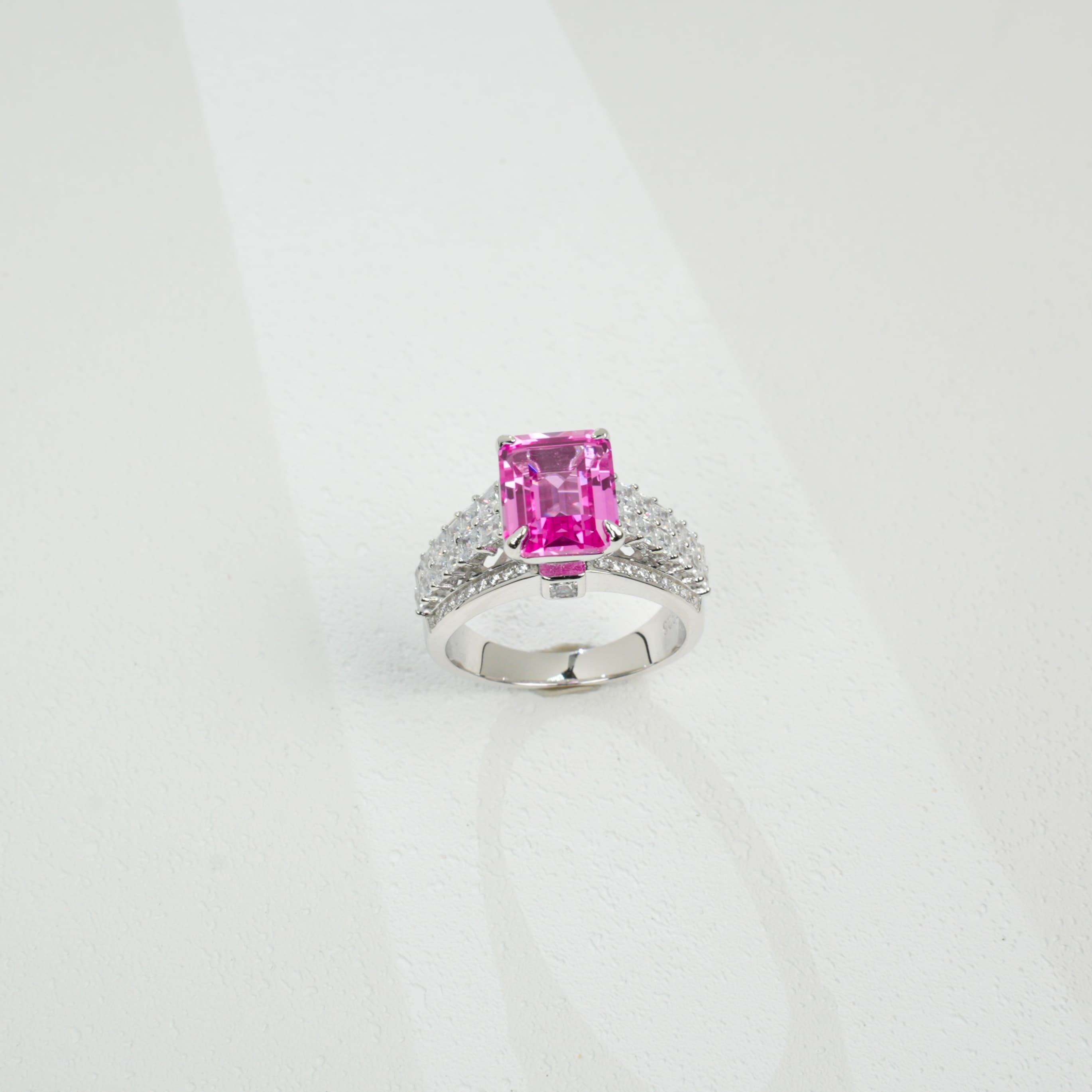 Pink Sapphire Ring