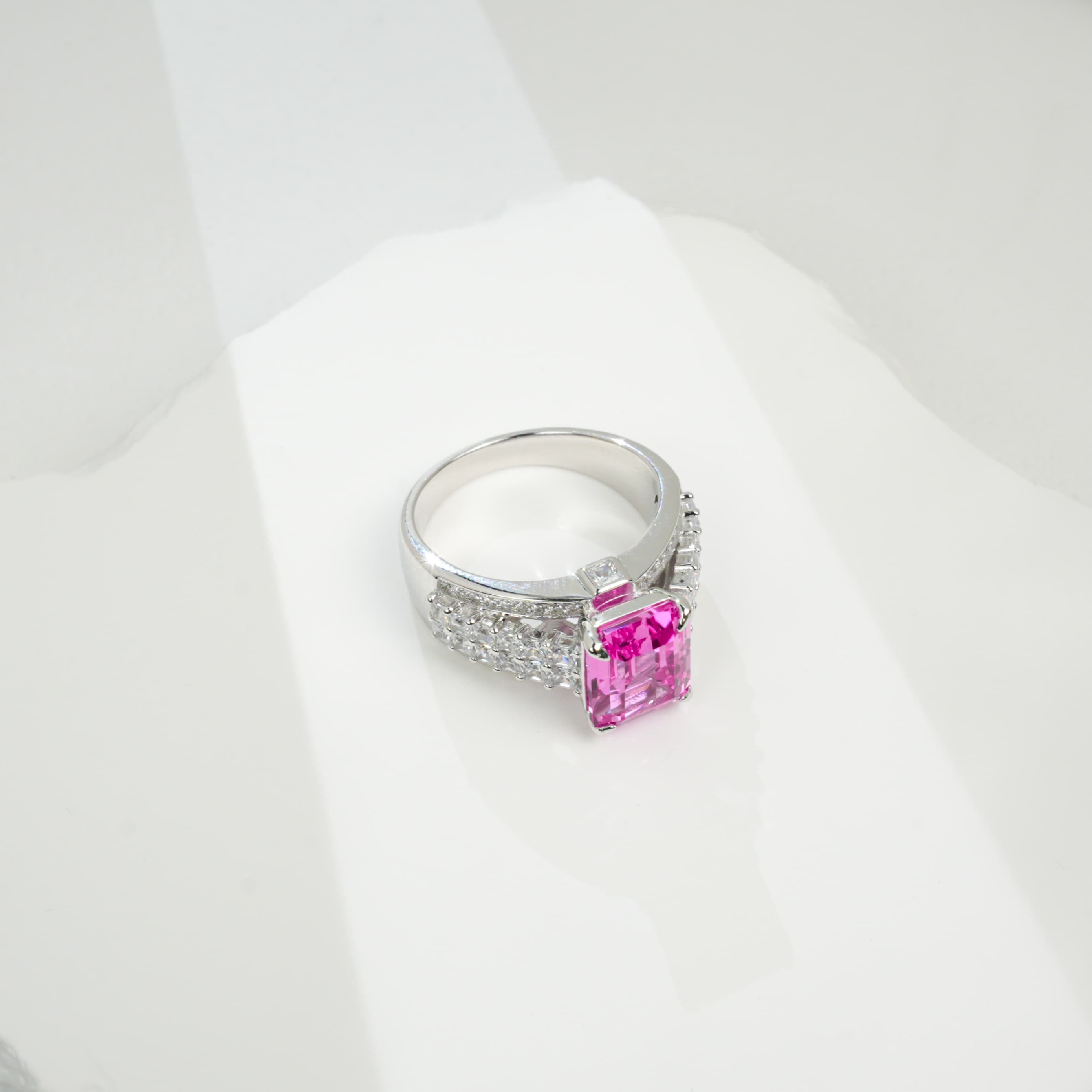 Pink Sapphire Ring
