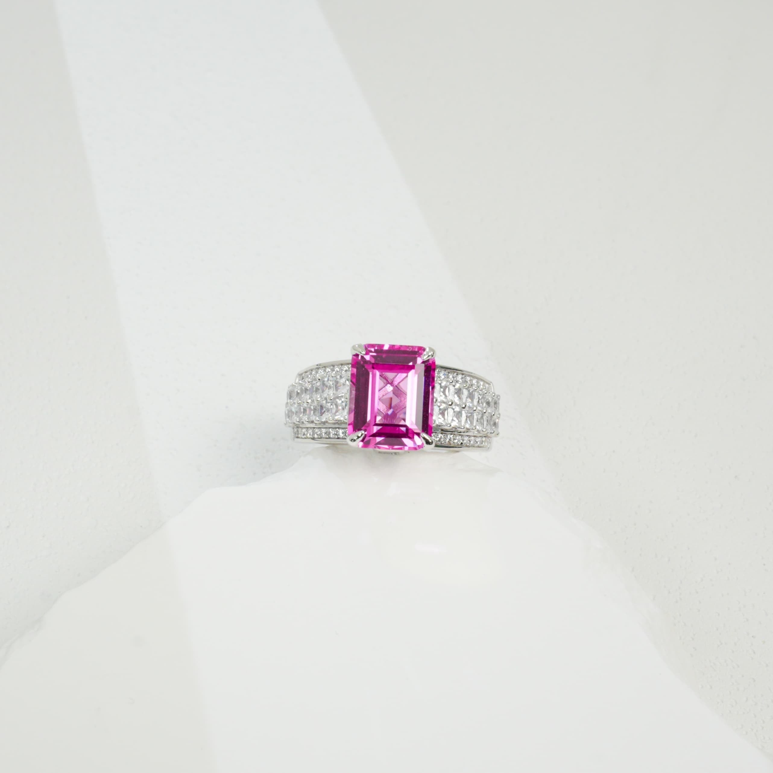 Pink Sapphire Ring