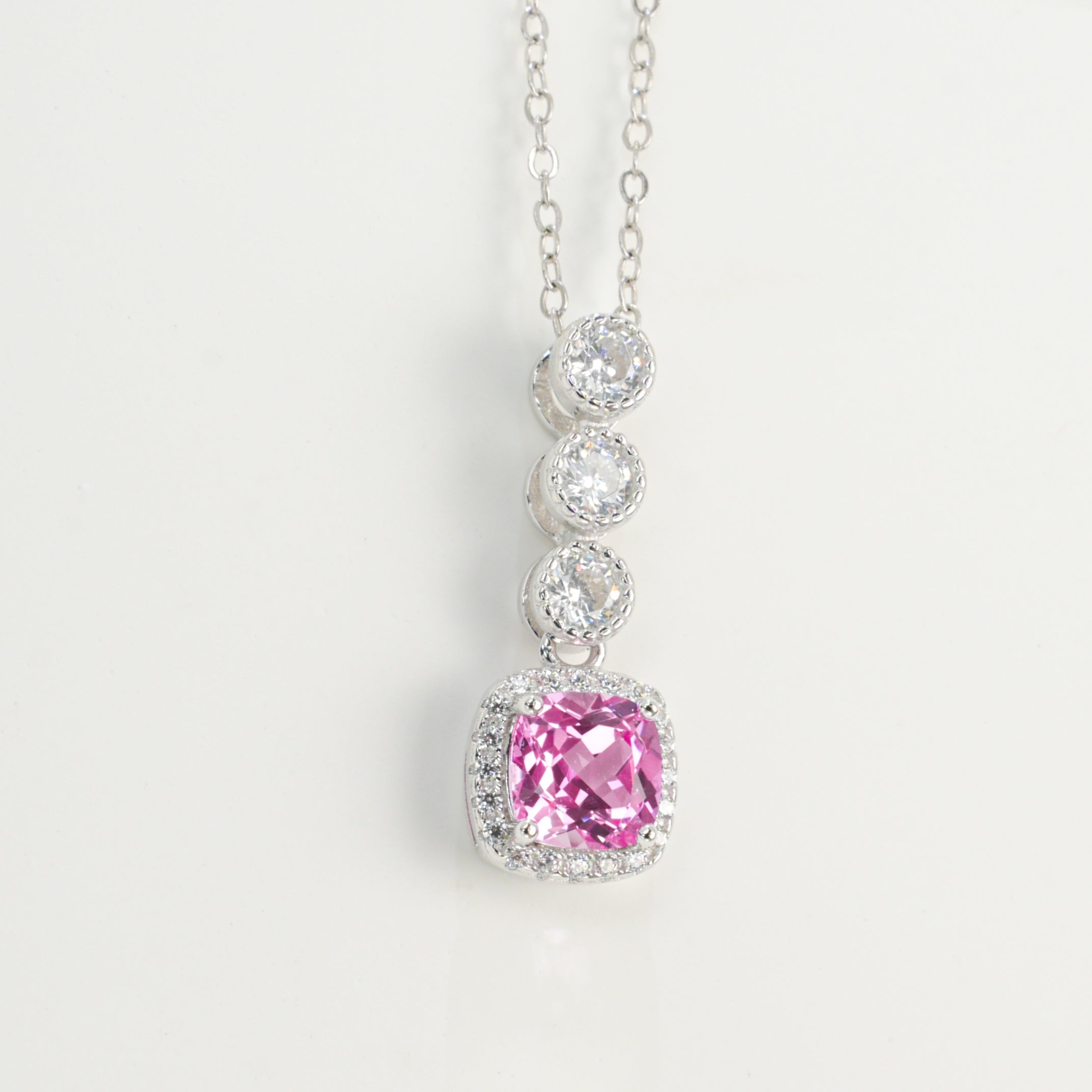 Lab-Grown Emerald - Emerald Tier Diamond-Accented Layered Pendant Necklace