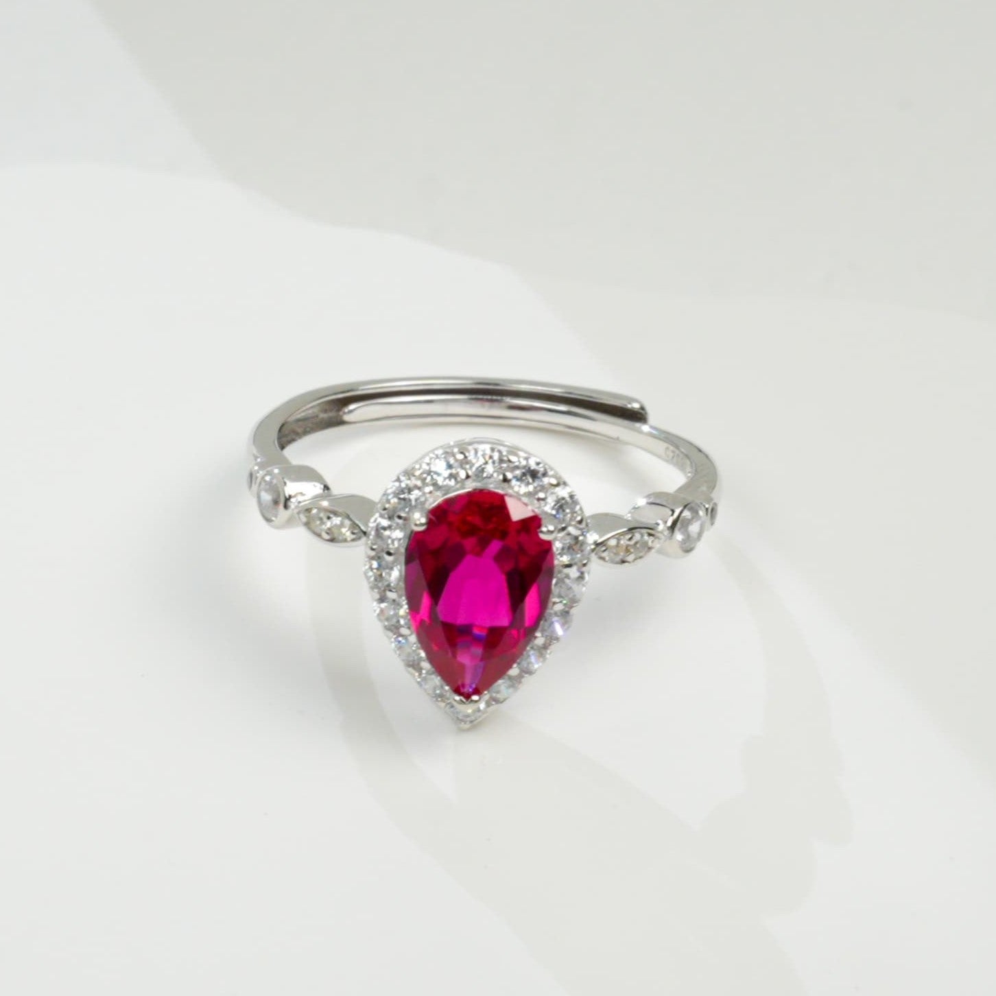 Lab-Grown Emerald - Dewy Emerald Diamond Halo Soft Charm Ring