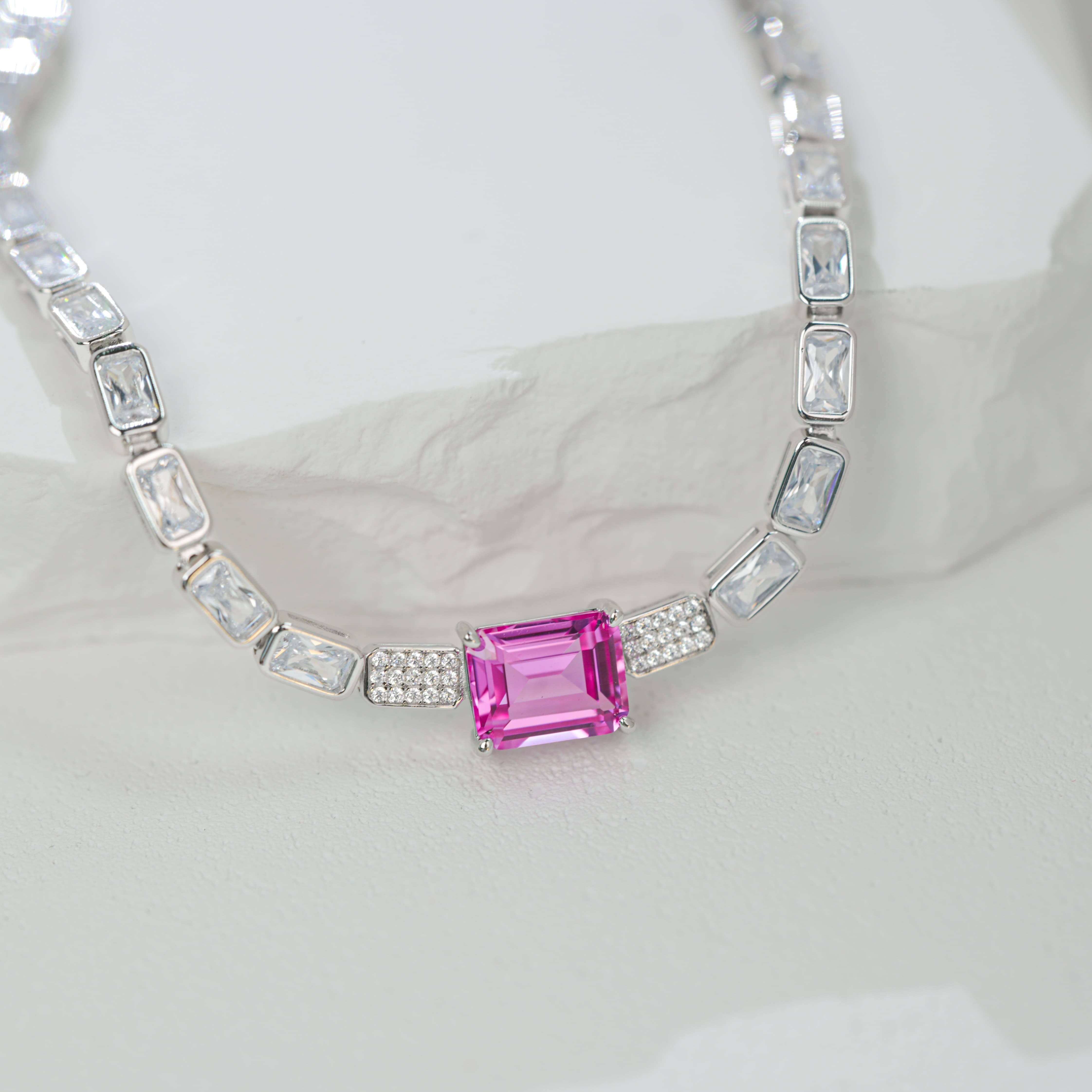 Pink Padparadscha Bracelet