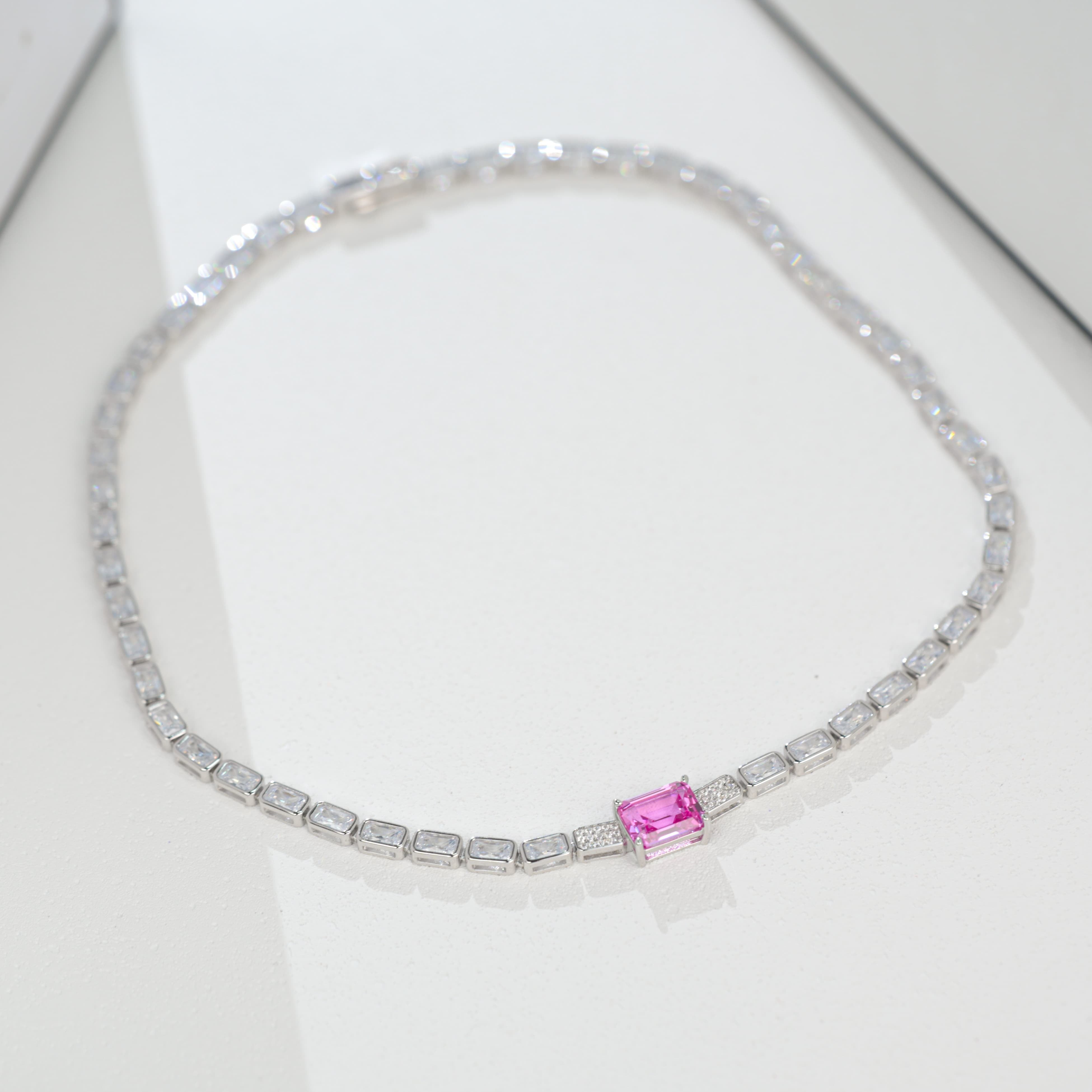 Pink Padparadscha Bracelet