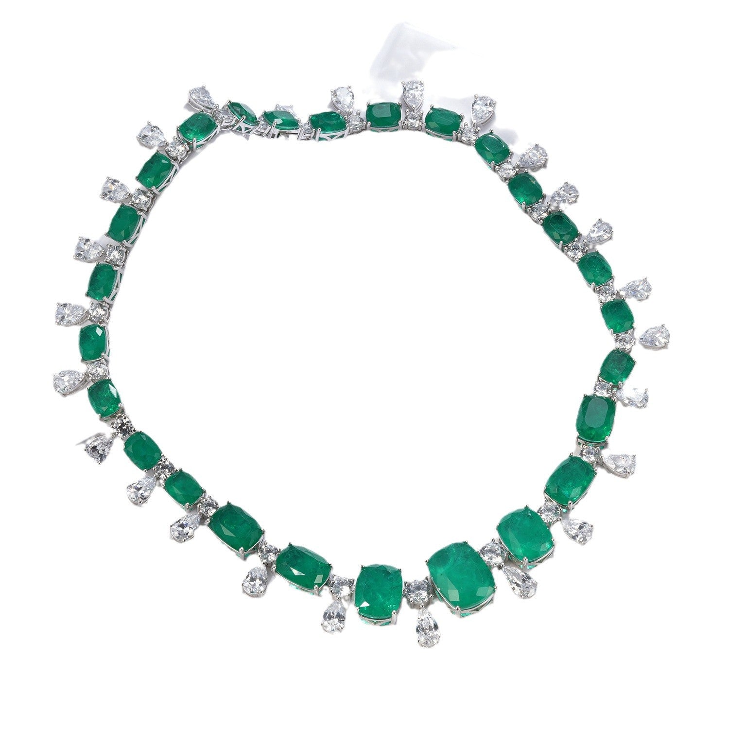 Luxury Emerald Statement Necklace