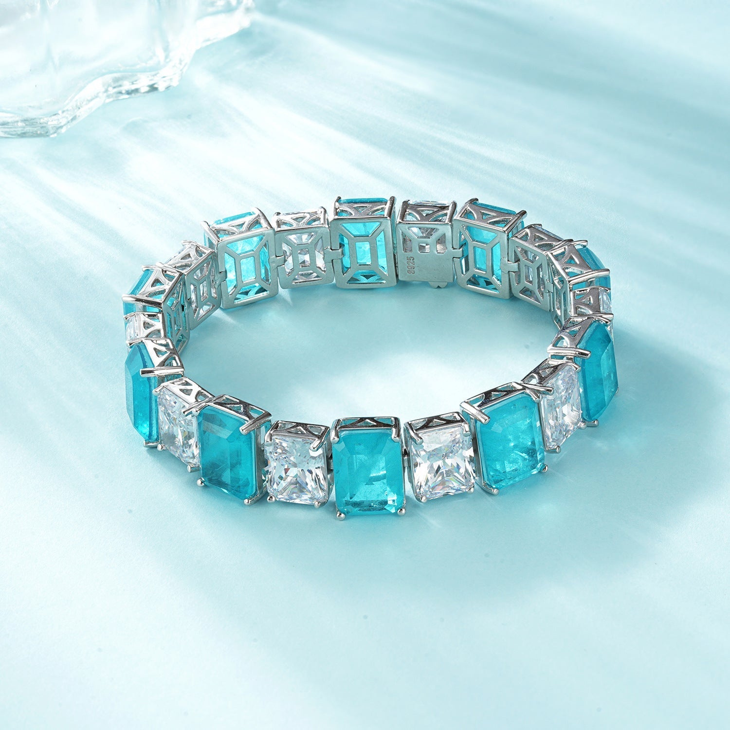 Padparadscha Tennis Bracelet