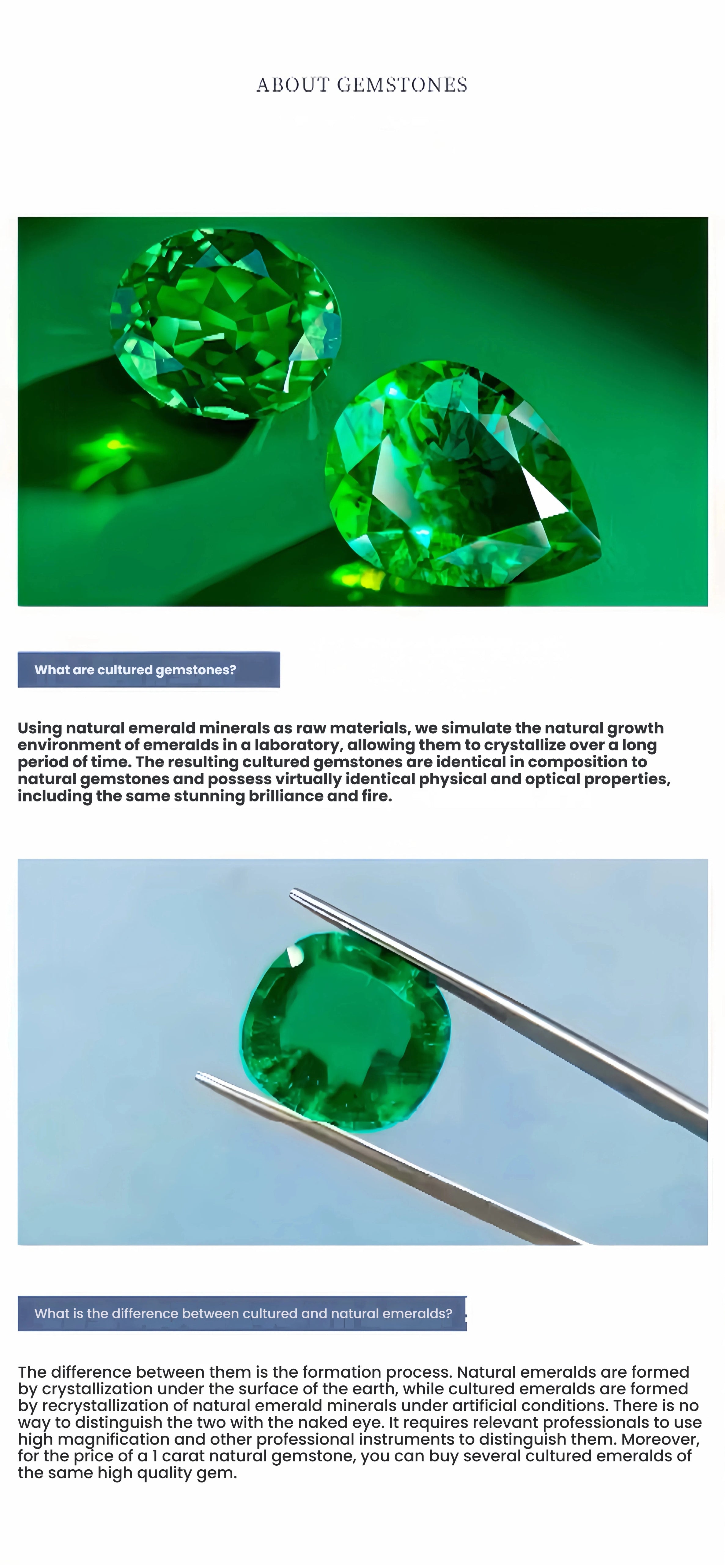 V - Shaped Emerald Dangle Earrings