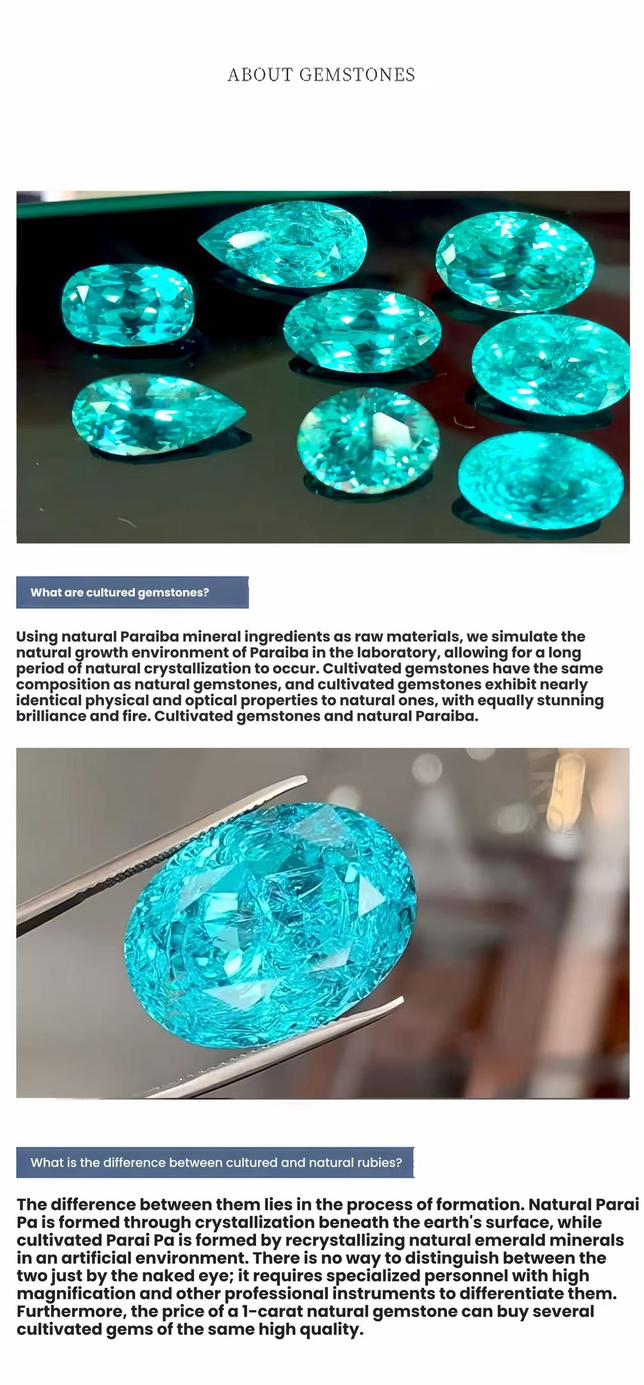 Paraiba Sparkle Ring